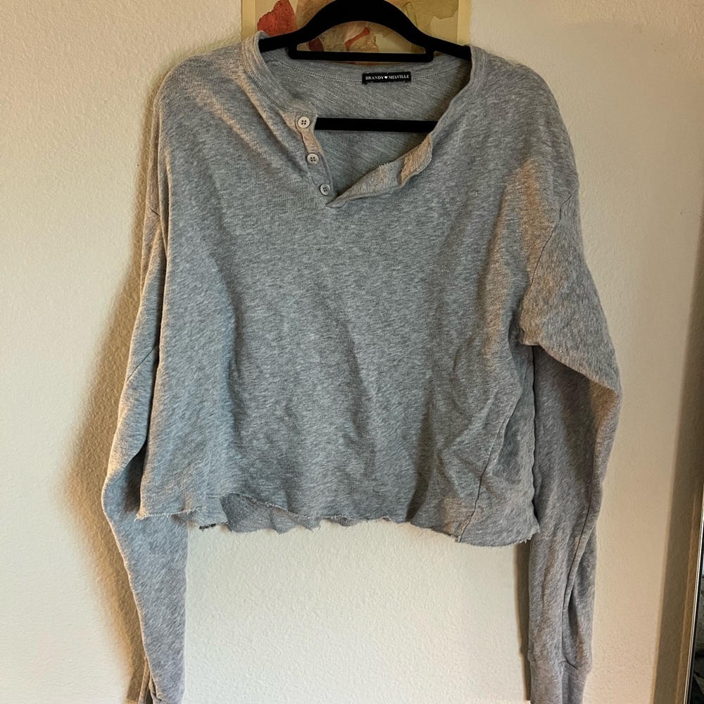 Brandy Melville gray sweater